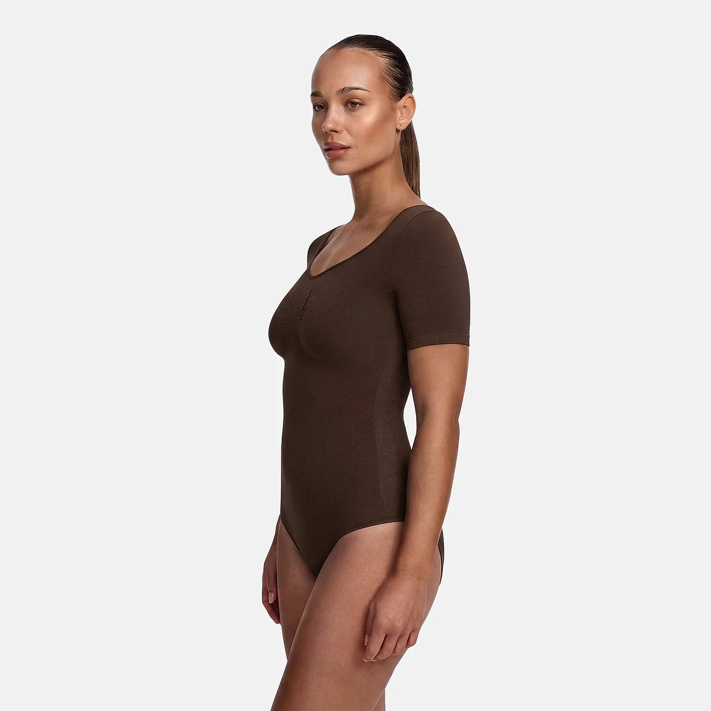 Body sculptant avec t-shirt et string