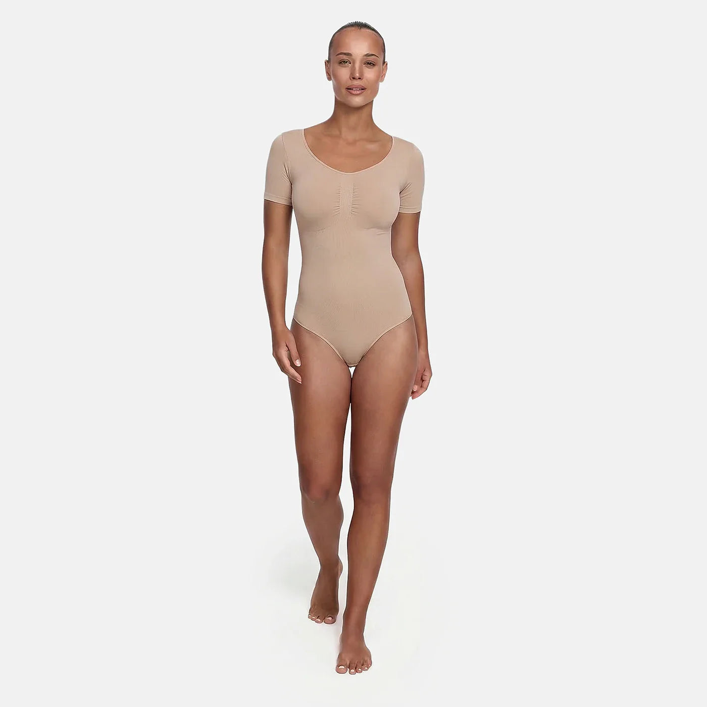 Body sculptant avec t-shirt et string