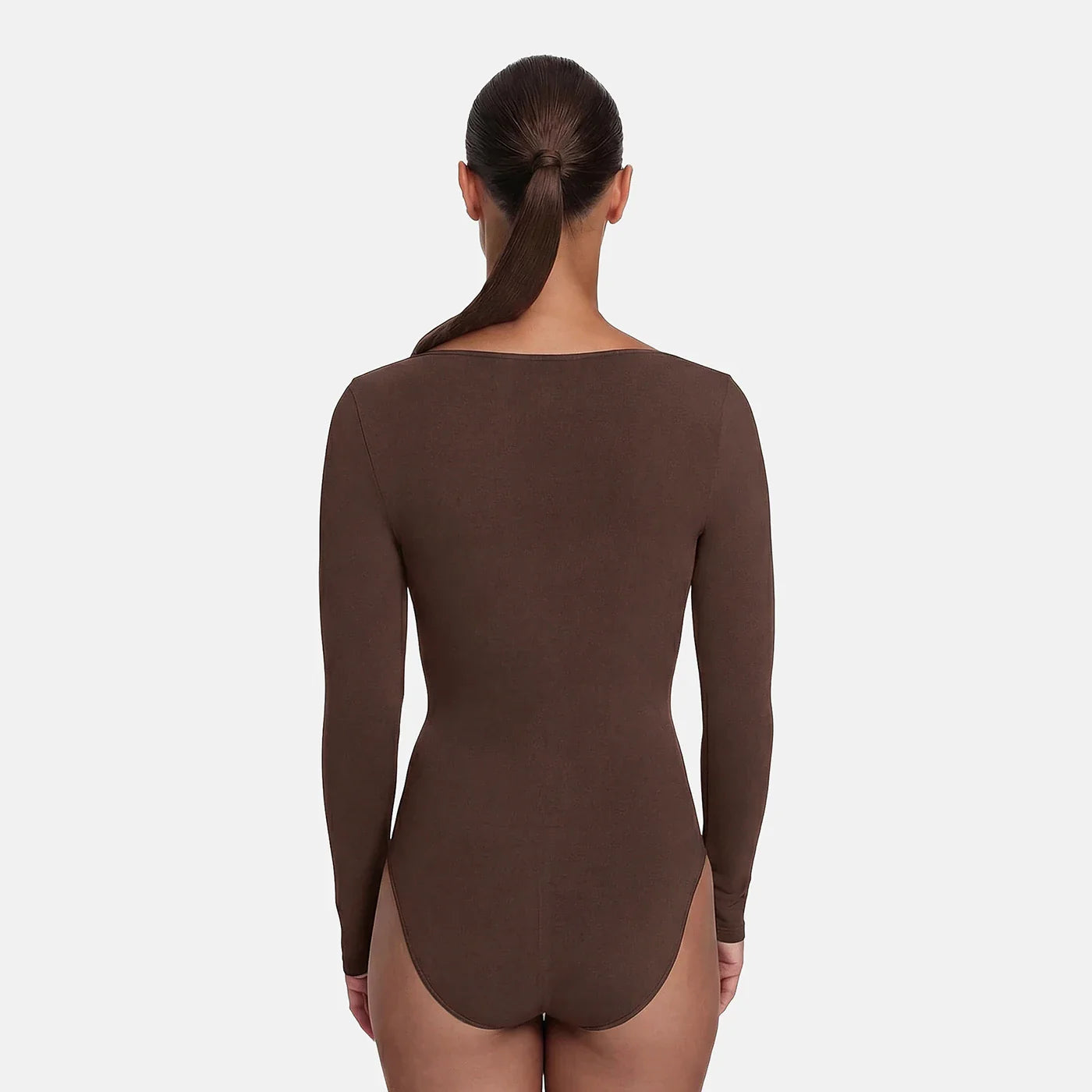 Body sculptant à manches longues avec slip