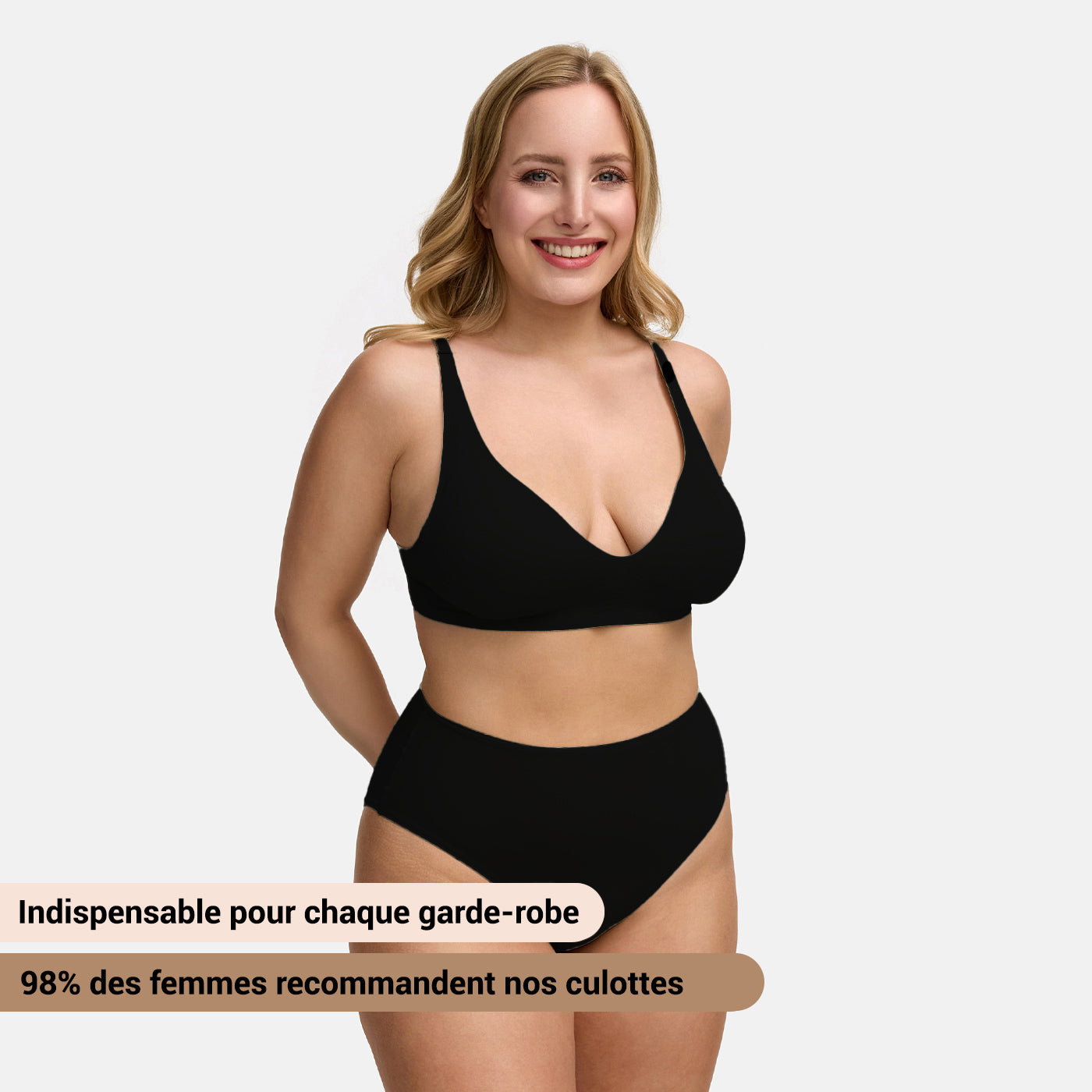 Culotte taille haute | Lot de 3