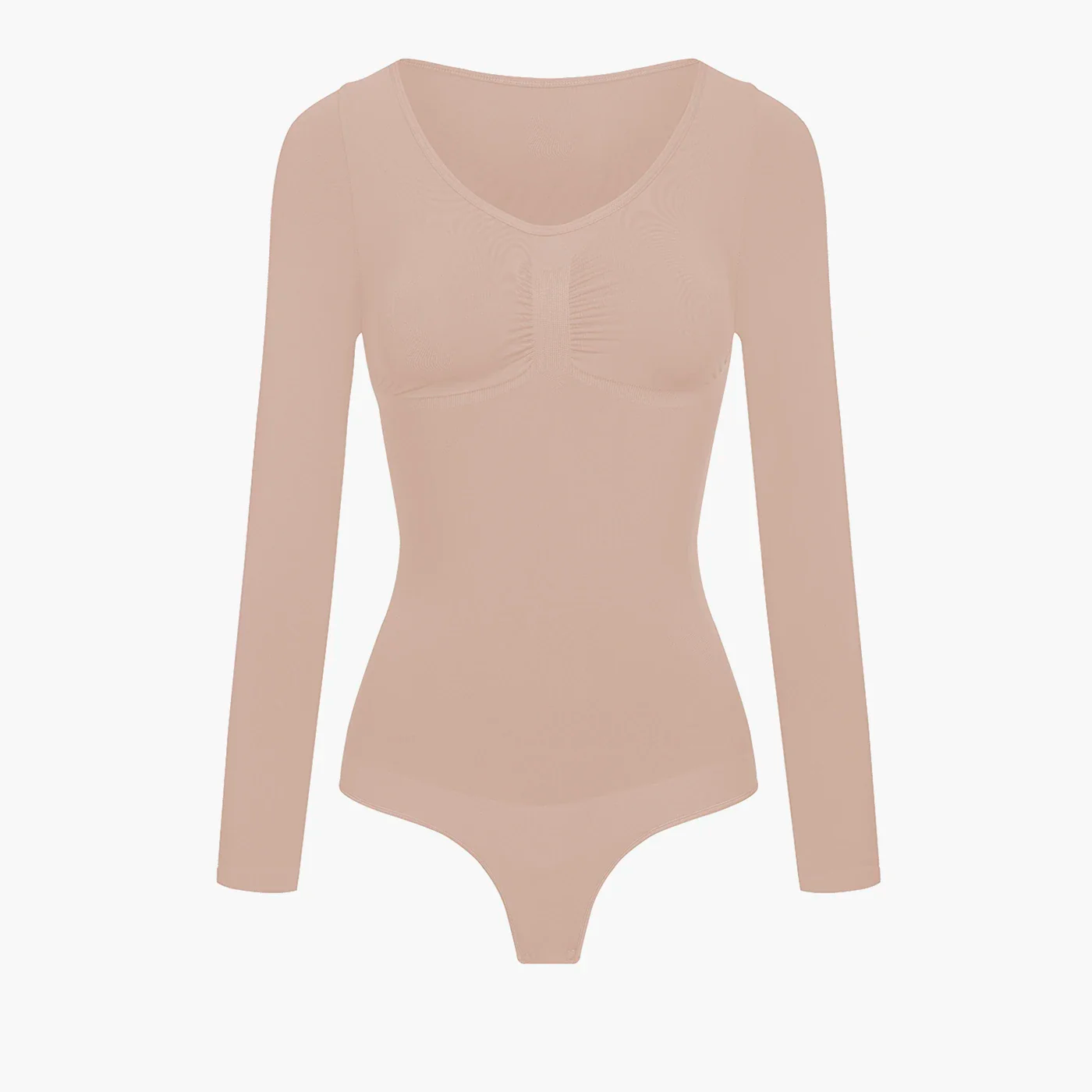 Body sculptant à manches longues avec string