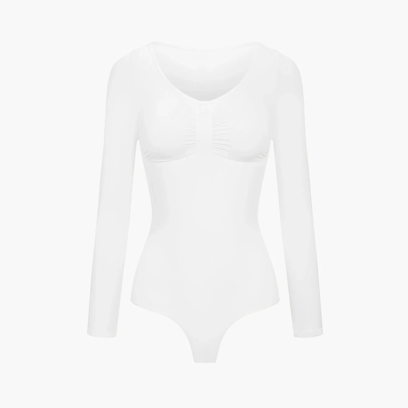 Body sculptant à manches longues avec string